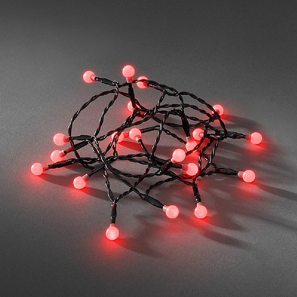 50 Red Cherry Led Battery Operated String Lights 50 Red Cherry Led Battery Operated String Lights Webbs Garden Centre
