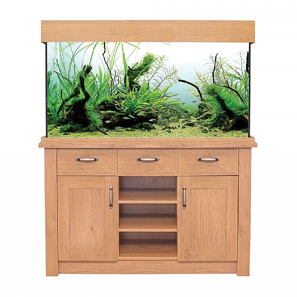 Aqua One Oak Style 230 Aquarium & Oak Effect Aquariums