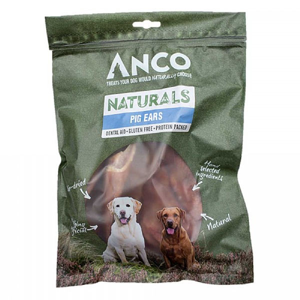 Anco Naturals Pig Ears 5pk