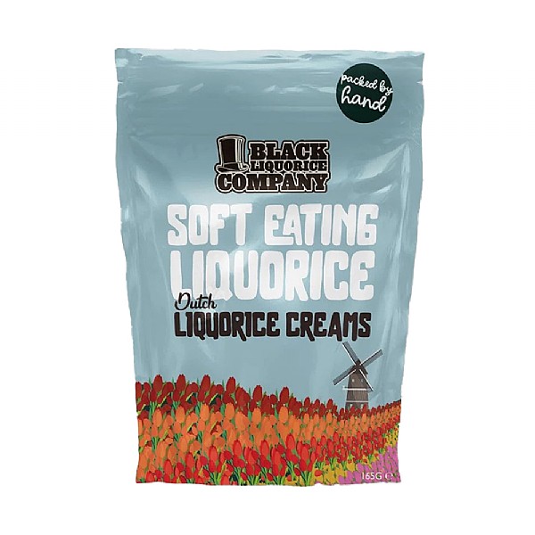 Black Liquorice Company Dutch Liquorice Creams 180g