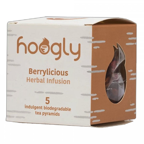 Hoogly Tea Berrylicious Herbal Infusion - 5 Tea Pyramids