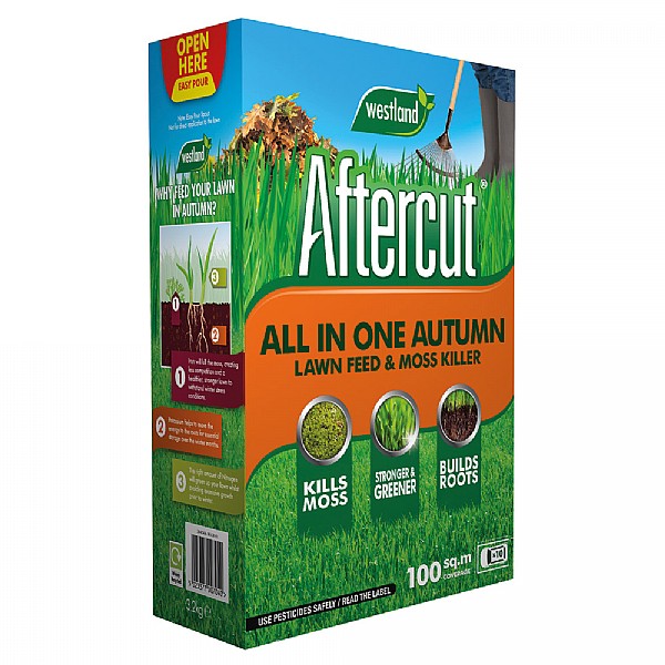 Westland Aftercut AllInOne Autumn Lawn Feed and Moss Killer Medium