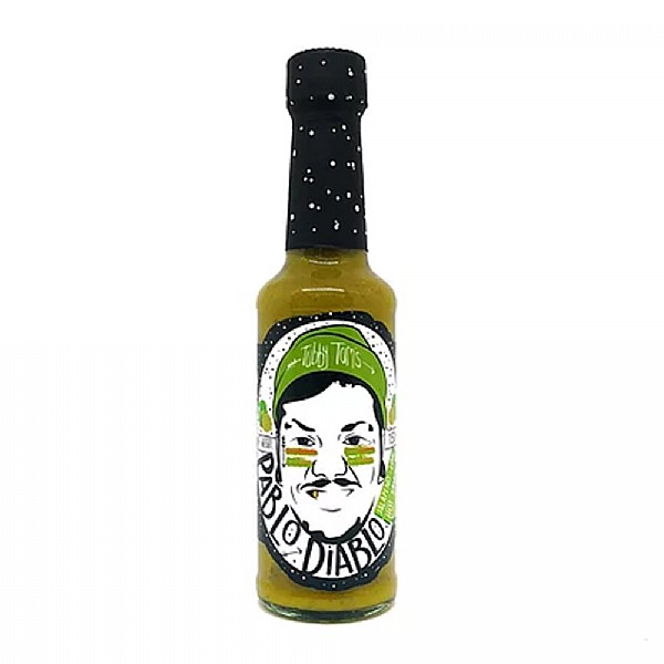 Tubby Tom's Pablo Diablo Jalapeno, Lime & Coriander Hot Sauce 150g