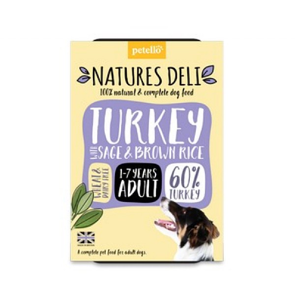 Natures Deli Adult Dog Turkey 400g