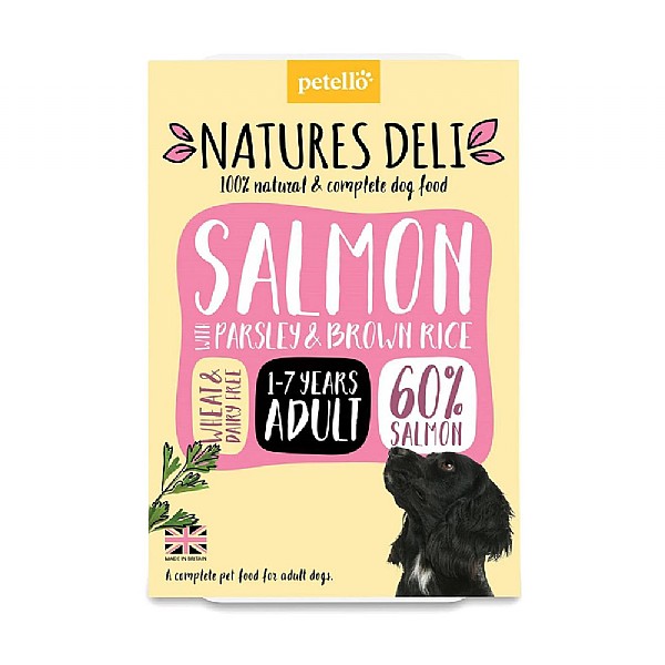 Natures Deli Adult Dog Salmon 400g 