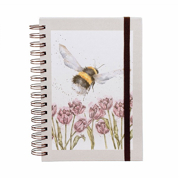 Wrendale 'Flight of the Bumblebee' A5 Spiral Notebook