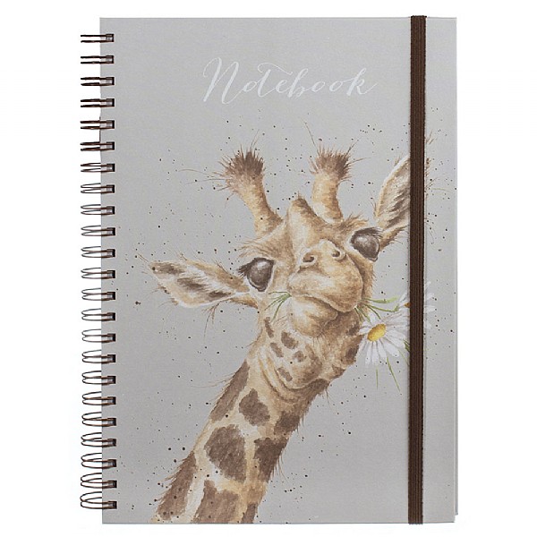 Wrendale 'Flowers' A4 Spiral Notebook