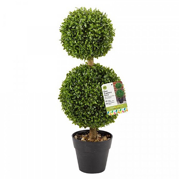 Smart Garden Duo Artificial Topiary Tree 60cm