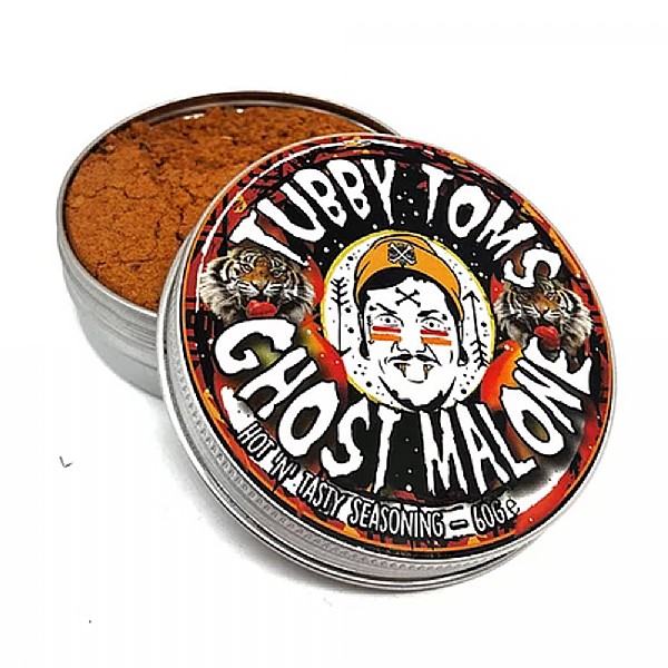 Tubby Tom's Ghost Malone Hot 'N' Tasty Seasoning Tin 60g