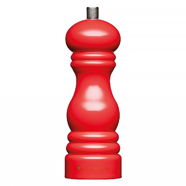 MasterClass Salt or Pepper Mill 17cm - Red