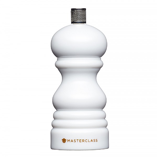MasterClass Salt or Pepper Mill 12cm - White