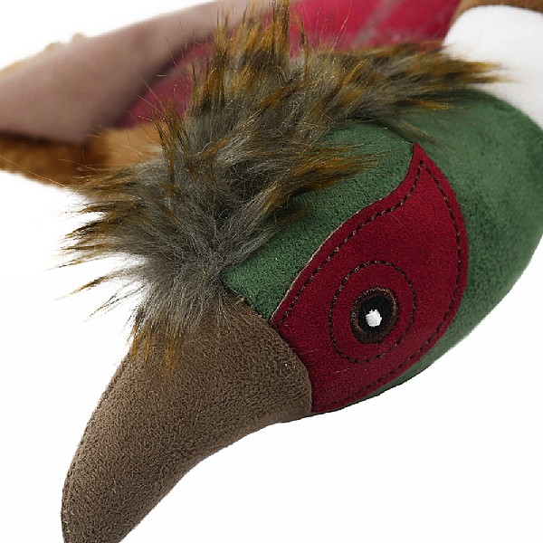 Joules Plush Red Tweed Pheasant Toy Dog Toys Webbs Garden Centres