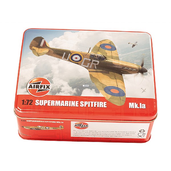 Airfix Supermarine Spitfire Biscuit Tin 400G