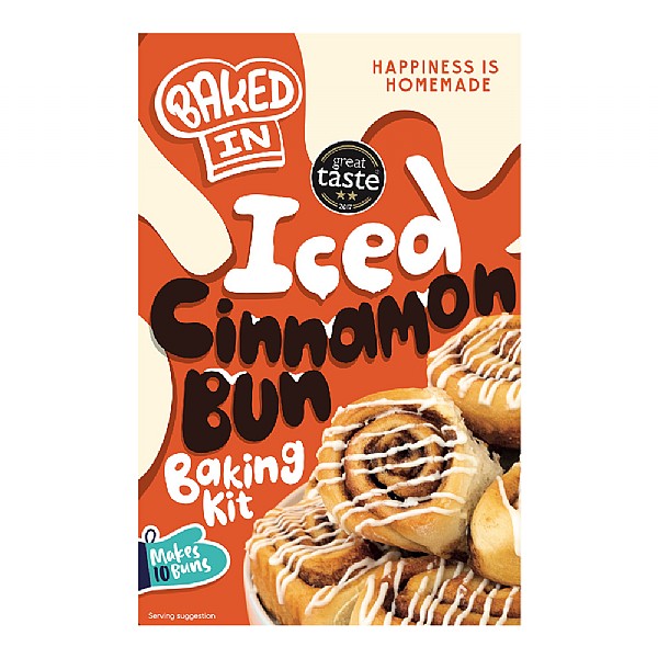 Bakedin Iced Cinnamon Bun Kit