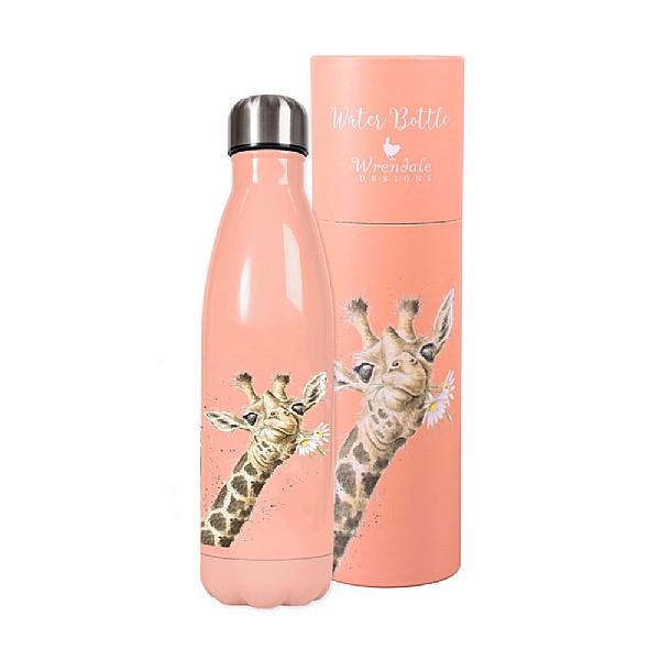 Wrendale 'Flowers' Giraffe Water Bottle