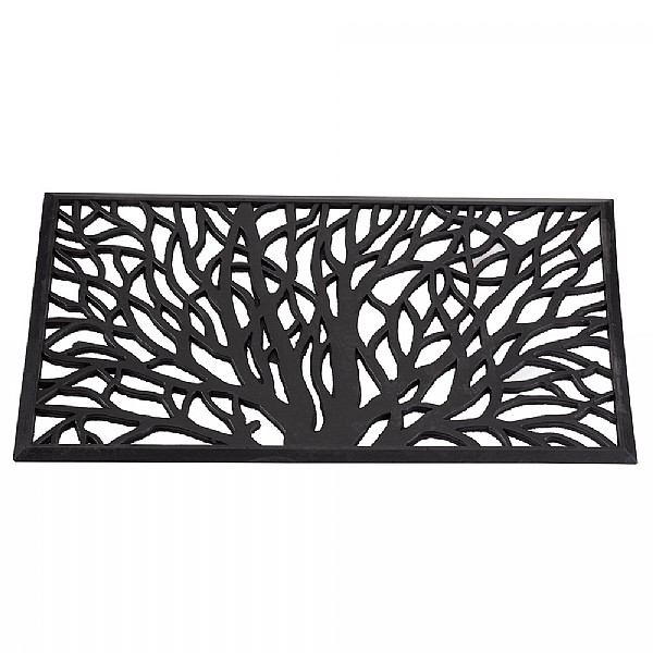 Smart Garden Wild Willow Rubber Cast Mat - 75 x 45cm