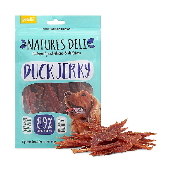 Natures Deli Duck Jerky 100g