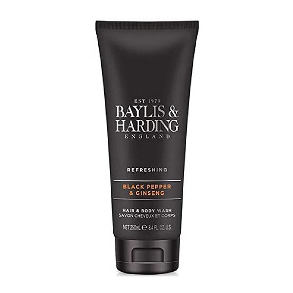 Baylis & Harding Signature Black Pepper & Ginseng Hair & Body Wash 250ml