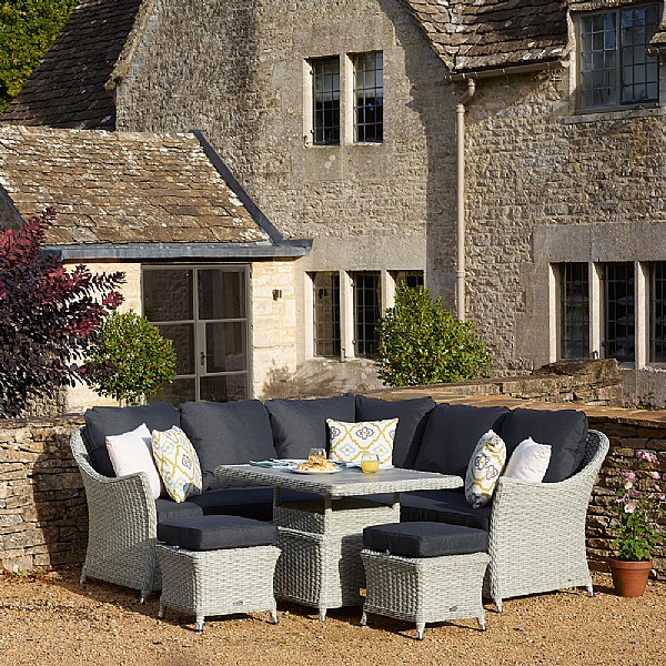 Bramblecrest Chatsworth Mini Casual Dining Set with Adjustable Table