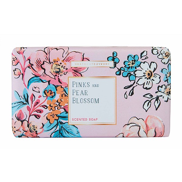 Pink & Pear Blossom Scented Soap 240g