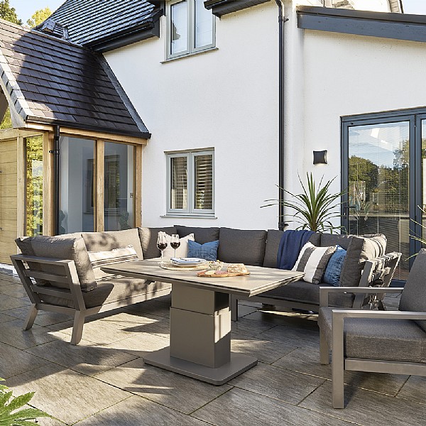 Kettler Kingston Lounge Set Metal Garden Furniture bs Garden Centre