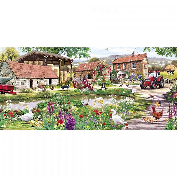 Gibsons Duckling Farm 636 Piece Jigsaw Puzzle