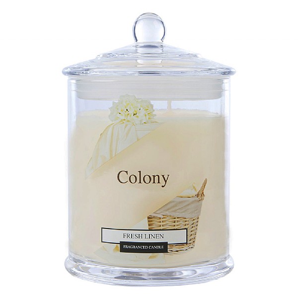Wax Lyrical Colony Fresh Linen Jar Candle Medium