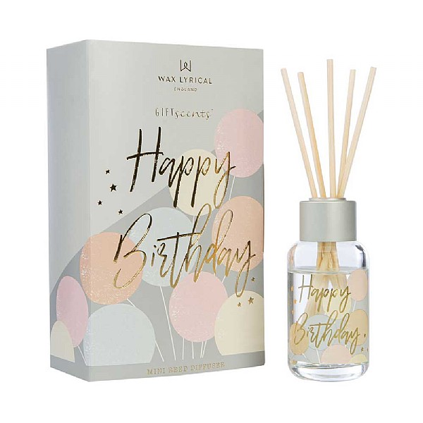 Wax Lyrical Giftscents 'Happy Birthday' Reed Diffuser 40ml