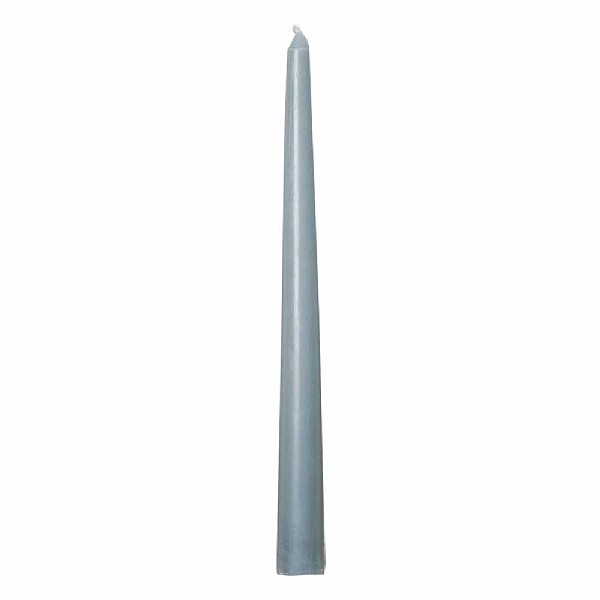Wax Lyrical Dusky Blue Taper Candle 25cm