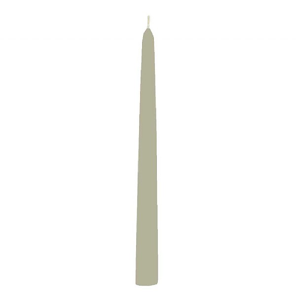Wax Lyrical Silver Taper Candle 25cm