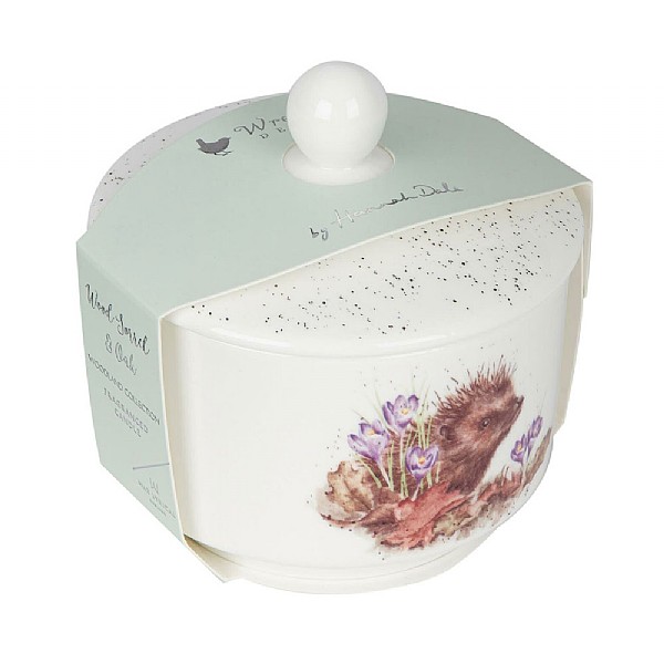 Wrendale Woodland Ceramic Trinket Bowl with Candle