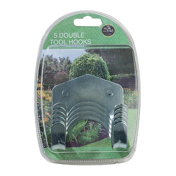 Garland Double Tool Hooks (Pack of 5)