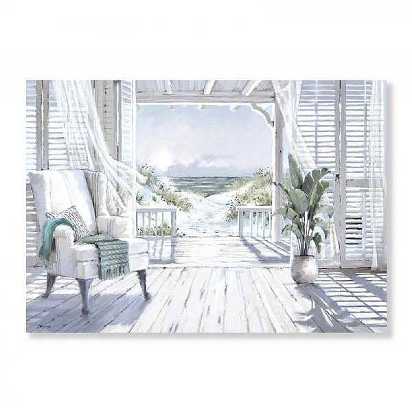 'Beach Whispers' Beach Picture 100x70cm