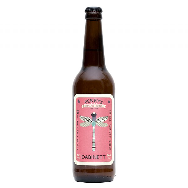 Perry's Dabinett Medium Cider 5.6% 500ml