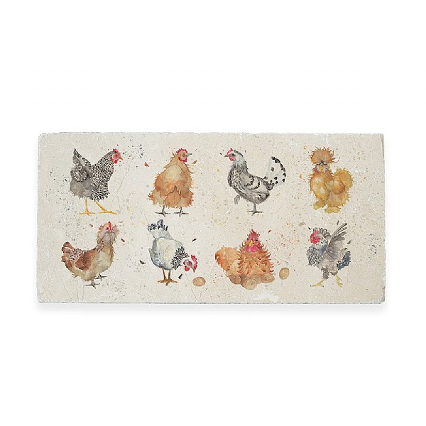 Kate of Kensington Hen Pals Marble Sharing Platter