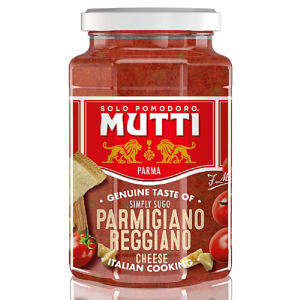 Mutti Tomato Pasta Sauce with Parmesan (400g)