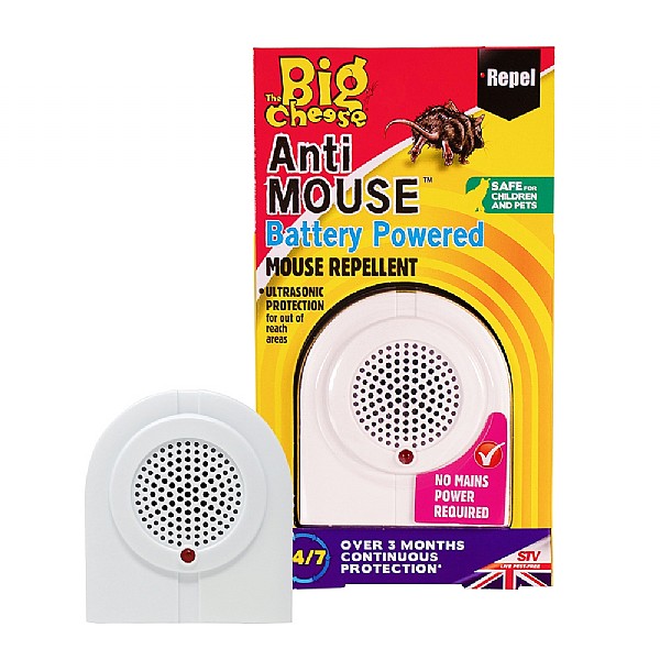 The Big Cheese Anti Mouse™ Battery Powered Mouse Repellent