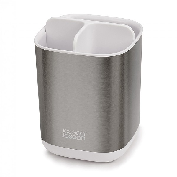 Joseph Joseph EasyStore™ Stainless-steel Toothbrush Holder