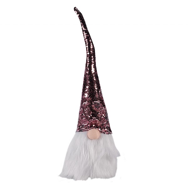 GlamGonk Pink & Silver Christmas Figure