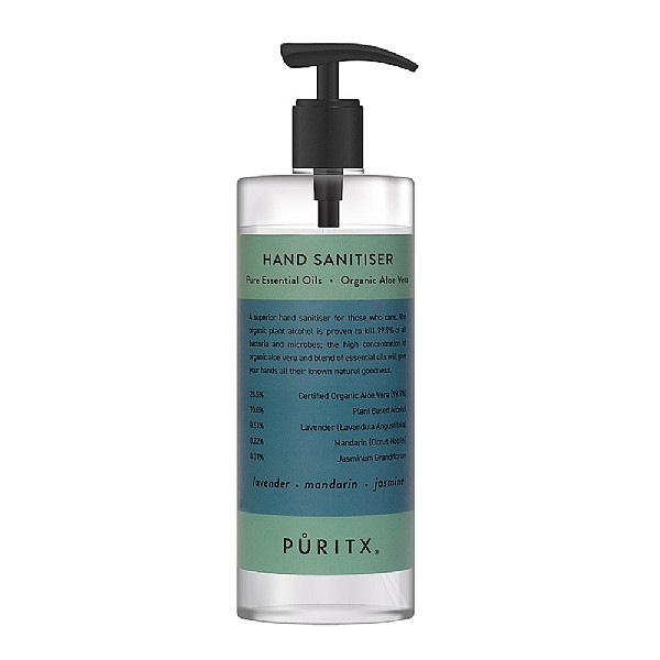 PURITX Lavender, Mandarin & Jasmine Hand Sanitiser 250ml
