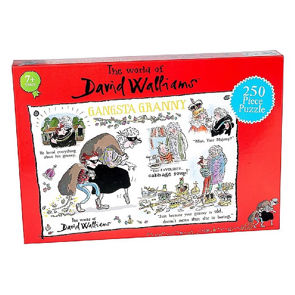 David Walliams Gangsta Granny 250 Piece Jigsaw Puzzle