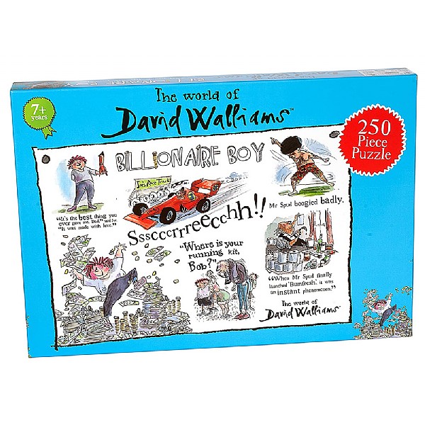 David Walliams Billionaire Boy 250 Piece Jigsaw Puzzle
