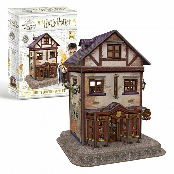Harry Potter Diagon Alley Quidditch Supplies 3D Puzzle 