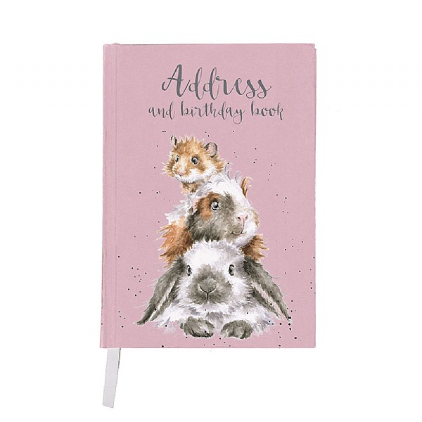 Wrendale 'Piggy in the Middle' Address & Birthday Book
