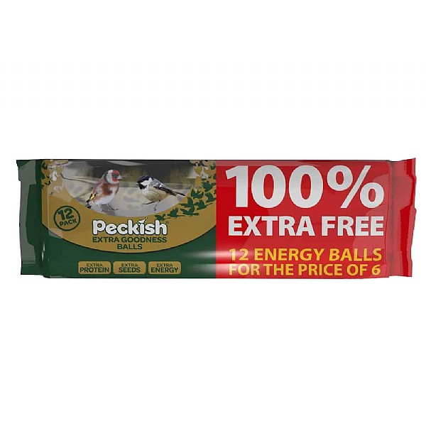 Peckish Extra Goodness Energy Balls (12 pack)