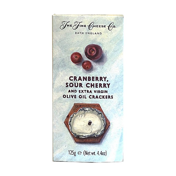 The Fine Cheese Co. Cranberries & Sour Cherry Crackers 125g