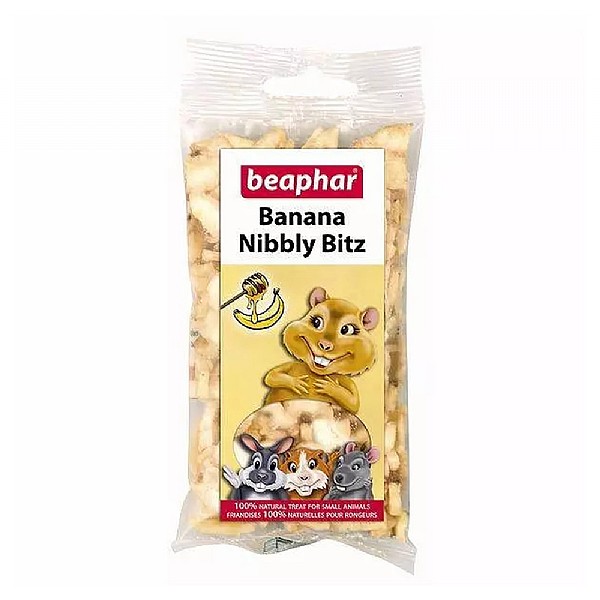 Beaphar Banana Nibbly Bitz 50g