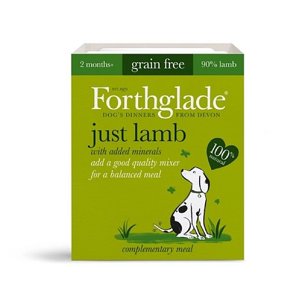 Forthglade Adult Just Lamb Grain Free Wet Dog Food 395g