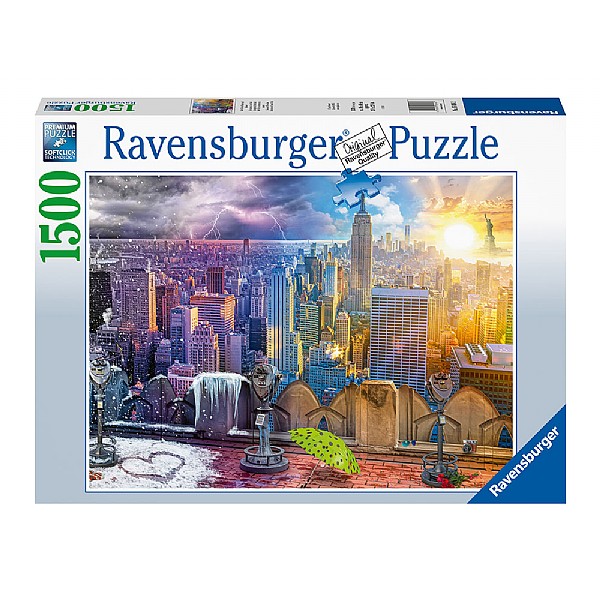 Ravensburger Seasons of New York 1500 Piece Jigsaw Puzzle