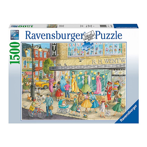 Ravensburger Sidewalk Fashion 1500 Piece Jigsaw Puzzle